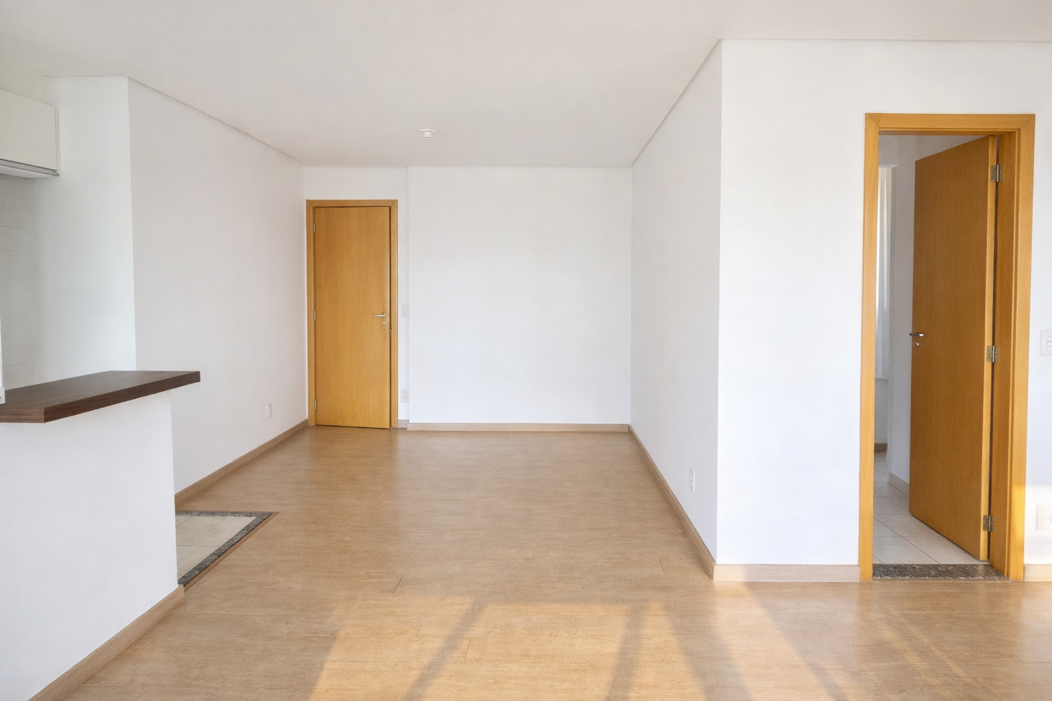 Sala vista por outro ângulo